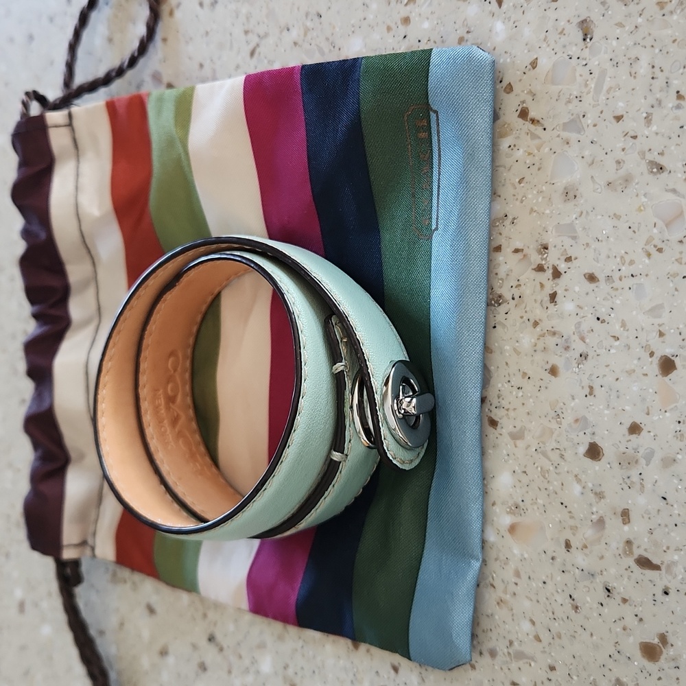 Coach wrap bracelet